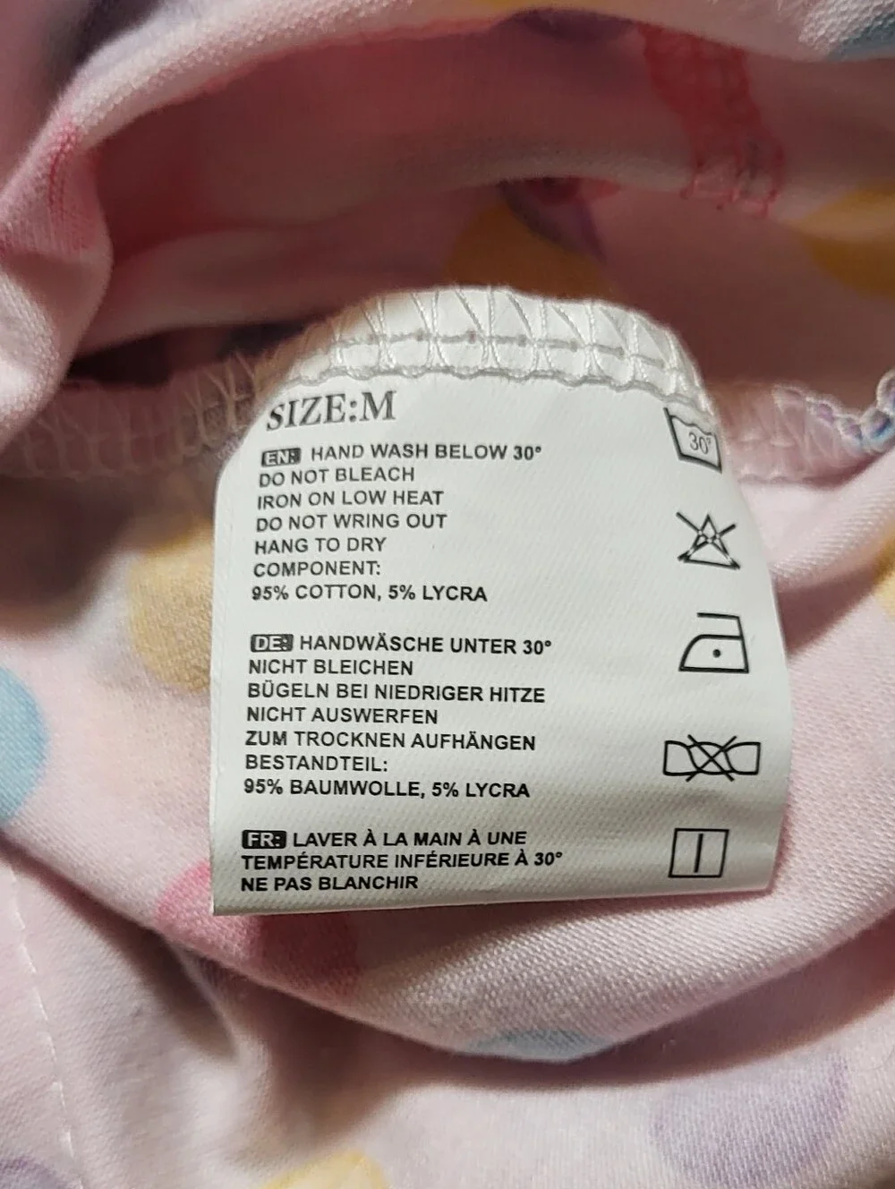 Pink Polka Dot Cat Recovery/Surgery Suit Size Medium